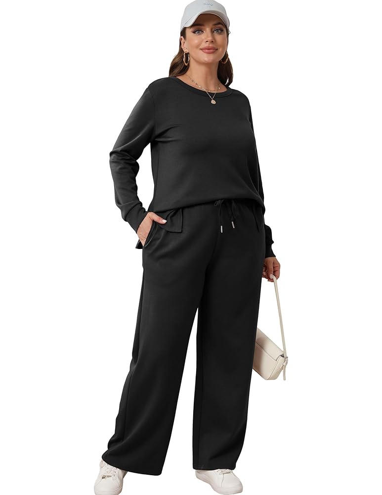 Amazon.com: Women's Lounge Sets Two Piece Fall Outfits 2 PC